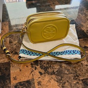 Tory Burch Perry Bombé Mini Bag - Golden Sunset